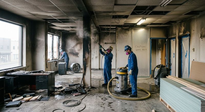 Commercial Fire Damage Repair in Fort Mill, SC
