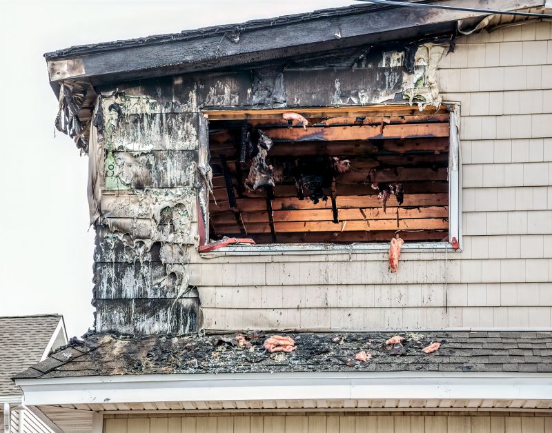 Fire Damage Cleanup in Sonoma County, CA