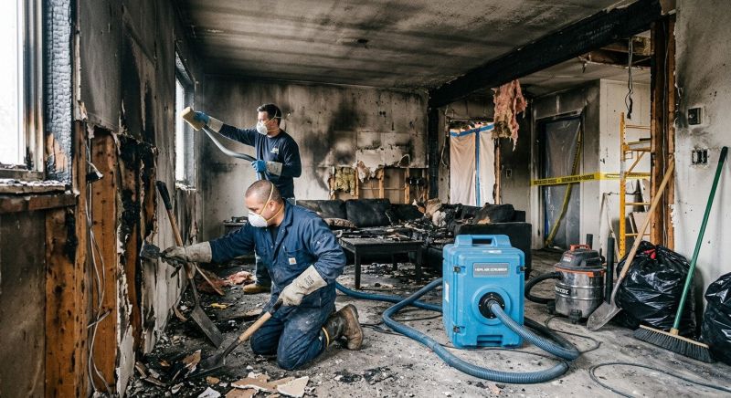 Fire Damage Cleanup in Fort Mill, SC