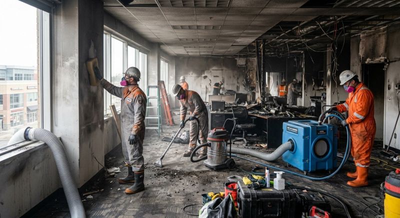 Fire Damage Cleanup in Austin, TX