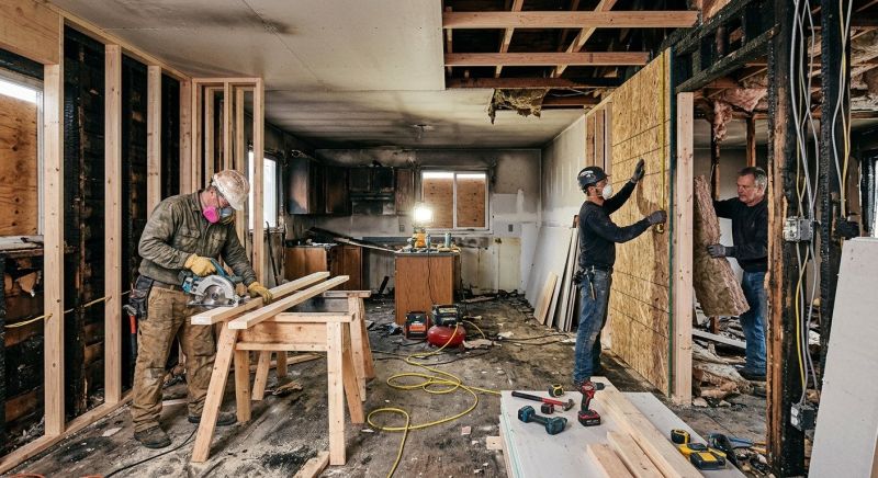 Fire Damage Reconstruction in Napa, CA