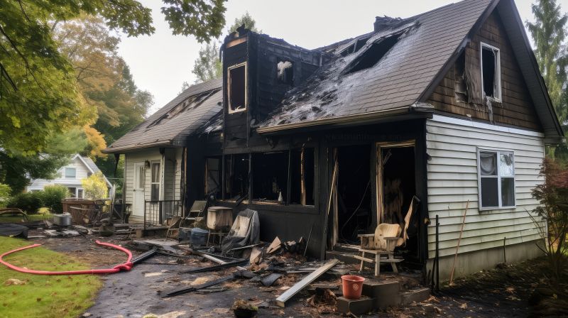 Residential Fire Restoration in Gilbert, AZ