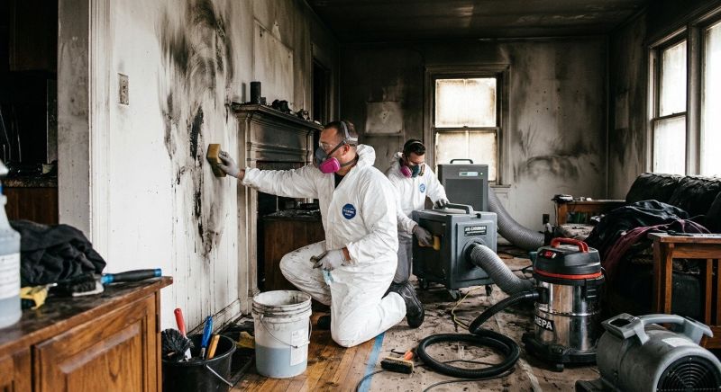 Smoke Damage Removal in Santa Rosa, CA