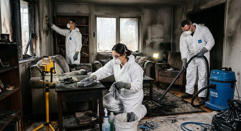 Soot Cleanup Service in Marin County, CA