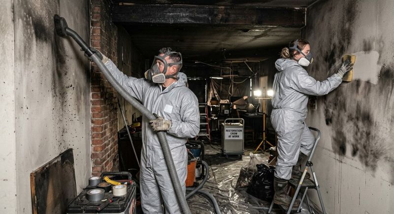 Soot Damage Cleanup in Sonoma County, CA