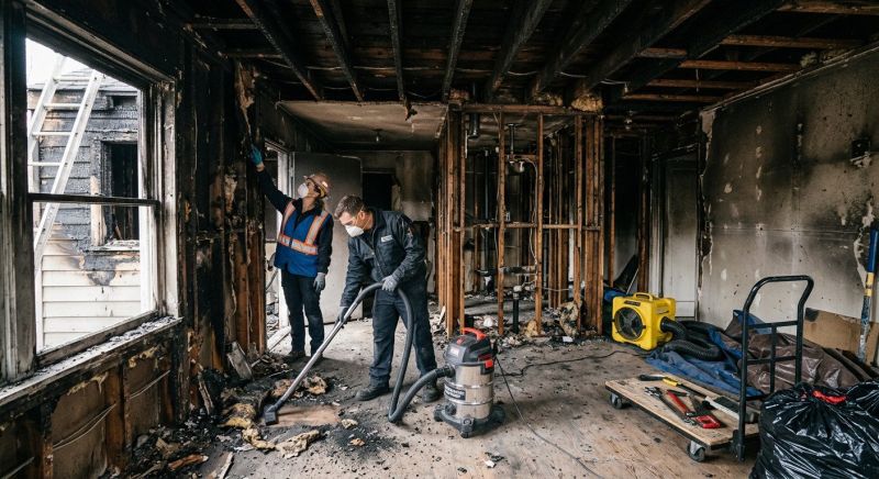 Fire Damage Repair in Marin County, CA